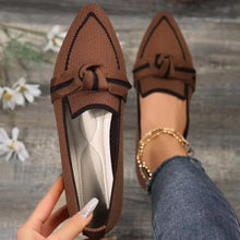 Load image into Gallery viewer, Bow Trim Loafers