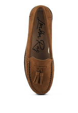 Load image into Gallery viewer, Daiki Platform Lug Sole Tassel Loafers
