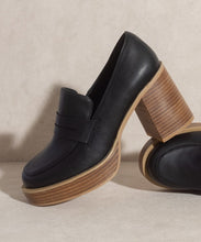 Load image into Gallery viewer, Hannah Platform Penny Loafers