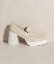 Load image into Gallery viewer, Hannah Platform Penny Loafers