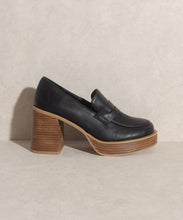 Load image into Gallery viewer, Hannah Platform Penny Loafers