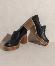 Load image into Gallery viewer, Hannah Platform Penny Loafers