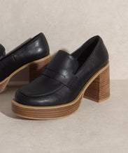 Load image into Gallery viewer, Hannah Platform Penny Loafers