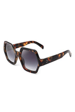 Load image into Gallery viewer, Geometric Hexagonal Sunglasses