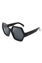 Load image into Gallery viewer, Geometric Hexagonal Sunglasses