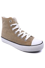 Load image into Gallery viewer, Canvas High Top Sneaker