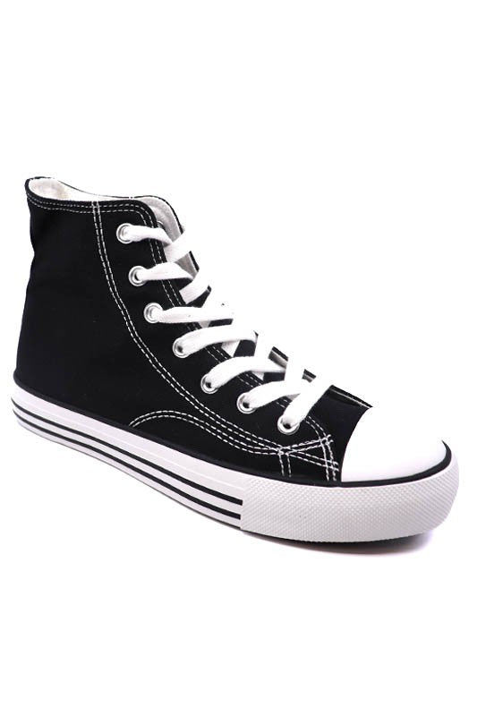 Canvas High Top Sneaker