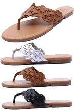 Load image into Gallery viewer, Woven Thong Sandal