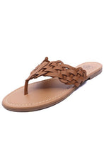 Load image into Gallery viewer, Woven Thong Sandal