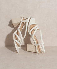 Load image into Gallery viewer, ASHLEY Wooden Heel Sandal