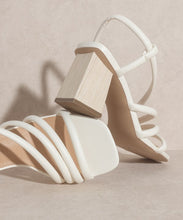 Load image into Gallery viewer, ASHLEY Wooden Heel Sandal