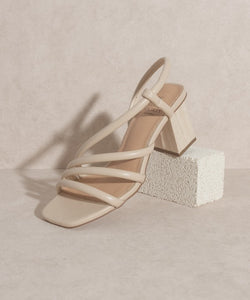 ASHLEY Wooden Heel Sandal