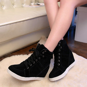 High-top Platform Sneakers