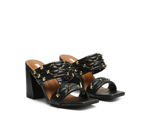 Load image into Gallery viewer, FISCHER BLOCK HEEL SANDALS
