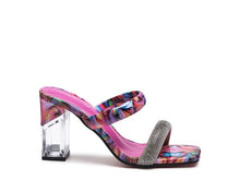 Load image into Gallery viewer, KRYPTON Clear Block Marble Sandal