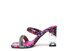 Load image into Gallery viewer, KRYPTON Clear Block Marble Sandal