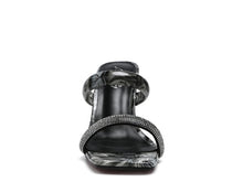 Load image into Gallery viewer, KRYPTON Clear Block Marble Sandal