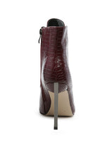 Load image into Gallery viewer, ESCALA CROC LACE-UP STILETTO BOOT
