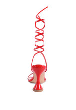Load image into Gallery viewer, BITEN BERRY LACE UP SANDAL