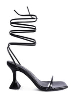 Load image into Gallery viewer, BITEN BERRY LACE UP SANDAL