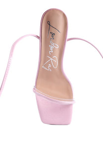 BITEN BERRY LACE UP SANDAL