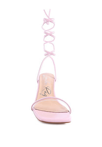 BITEN BERRY LACE UP SANDAL