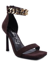 LAST SIP Faux Sandal
