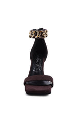 Load image into Gallery viewer, LAST SIP Faux Sandal