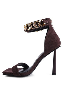 LAST SIP Faux Sandal