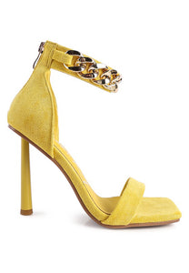 LAST SIP Faux Sandal