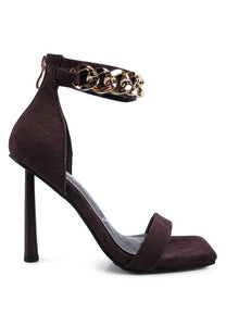 LAST SIP Faux Sandal