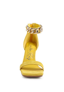 LAST SIP Faux Sandal