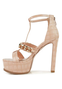 BONITA METAL CHAIN SANDAL