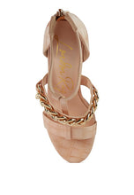 Load image into Gallery viewer, BONITA METAL CHAIN SANDAL