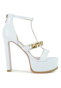 BONITA METAL CHAIN SANDAL
