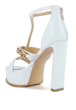 Load image into Gallery viewer, BONITA METAL CHAIN SANDAL