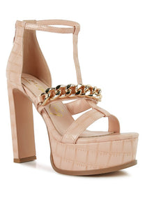 BONITA METAL CHAIN SANDAL