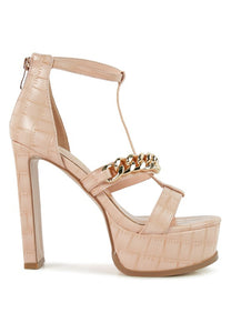 BONITA METAL CHAIN SANDAL