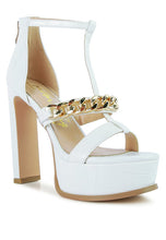 Load image into Gallery viewer, BONITA METAL CHAIN SANDAL