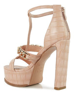 Load image into Gallery viewer, BONITA METAL CHAIN SANDAL
