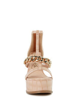 Load image into Gallery viewer, BONITA METAL CHAIN SANDAL