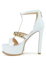 Load image into Gallery viewer, BONITA METAL CHAIN SANDAL