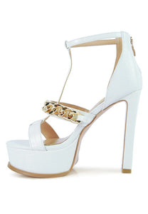 BONITA METAL CHAIN SANDAL