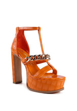 Load image into Gallery viewer, BONITA METAL CHAIN SANDAL