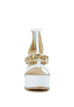 Load image into Gallery viewer, BONITA METAL CHAIN SANDAL