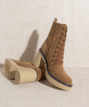 Load image into Gallery viewer, Jenna Platform Military Boots