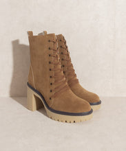 Load image into Gallery viewer, Jenna Platform Military Boots
