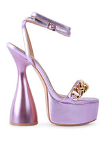 Load image into Gallery viewer, BIG BASH METALLIC SANDALS