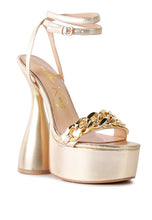 Load image into Gallery viewer, BIG BASH METALLIC SANDALS