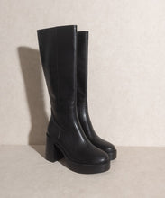 Load image into Gallery viewer, Juniper Platform Knee-High Boots